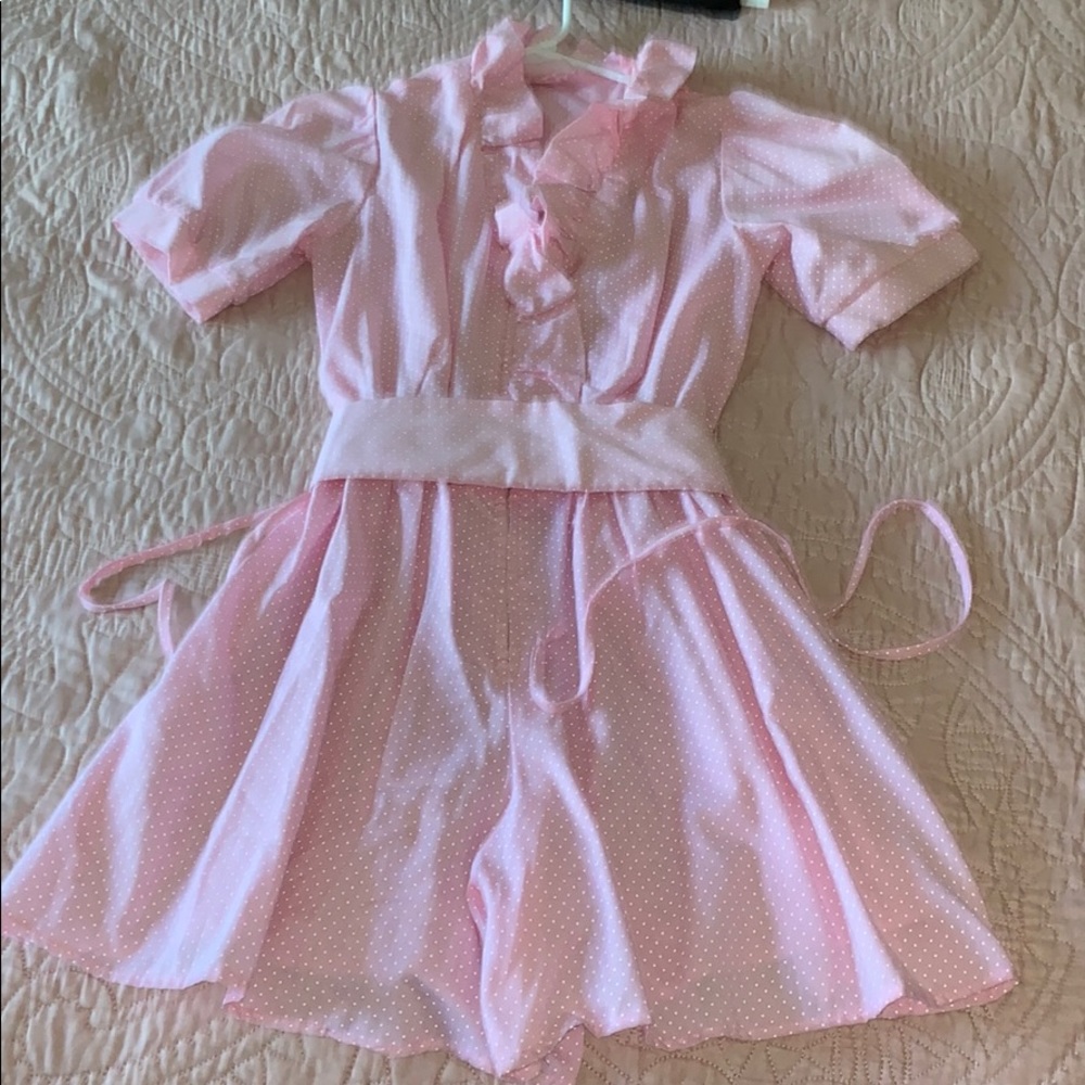 Vintage Pastel Pink Romper